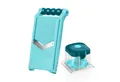 Genius Gemüseschneider Nicer Dicer Chef Professional Verstellbarer Gemüsehobel, Set 2-tlg., Verstellbarer Hobel mit V-Klinge