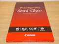 Canon Photo Paper Fotopapier Plus SG-201 weiß A3+ 329x483mm 50 Sheets 260g