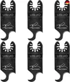 LEILUO 6-teiliges Multifunktionswerkzeug Haken sägeblatt für Teppiche Dachpappe