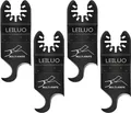 LEILUO 4-teiliges Multifunktions-Werkzeug Haken Sägeblatt für Teppiche Dachpappe