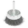 Bosch Zubehör Topfbürste für Bohrmaschinen, gewellter Draht, 50 x 6 mm (2607017124)