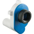 Haas & sohn HAAS PE-Urinal-Absauge-Siphon DN 50, Ablauf waagerecht, blau (Urinal-Siphon) (6280)