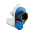 Urinalanschluss 50mm waagerechter Abgang DN50, Urinalsiphon inkl. Dichtung