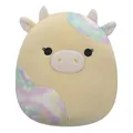 Squishmallows SQCR09453 - Rina die gelbe Kuh mit Flecken 19 cm, offizielles Jazwares Plüsch, superweiches Kuscheltier