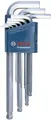 Bosch Professional Allen Key Hex 9 pcs Sechskantschlüssel-Set