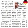 PAPERKIDDO 13 Blätter Budget Planner Deutsche, Für A6 Beschriftung Aufkleber U