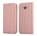 Cadorabo Handyhülle für Samsung Galaxy GRAND PRIME Hülle Samsung Galaxy GRAND PRIME, Schutzhülle Hülle mit Standfunktion, Magnetverschluss und Kartenfach