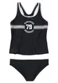 KangaROOS Tankini Sporty mit sportlichem Frontdruck