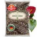 ORAGARDEN Aroid Mix Erde für Zimmerpflanzen und Garten - 3L Aroiden Substrat für Pflanzen, Palmen, Blumen - 5 Komponenten Blumenerde