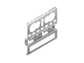 25 Stk. Niedax Universalbefest.Platte MTCUP 100 E3 Montageplatten