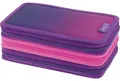 herlitz Schüleretui TriCase "Dip Dye Pink" 31-teilig pink/purple