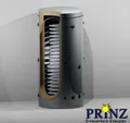 Hygienespeicher Kombispeicher 4000 Liter mit 1 Solarwärmetauscher und Isolierung