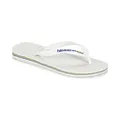 Havaianas - Brasil Logo, ikonische, bequeme und langlebige Badelatschen mit Brasilien- Flagge und rutschfester Sohle mit farbigen Streifen, Unisex-Erwachsene