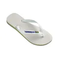 Havaianas - HAVA Brasil Logo - 41108500001 - Farbe: Weiß - Größe: 35 EU