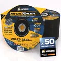 50x Metall-Trennscheibe Ø 230 x 2 x 22.23mm - Die Metalltrennscheibe Metal...