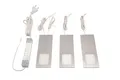 Victory Anbauleuchte PLANAR 3er Set Neutralweiß Aluminiumoptik NEU