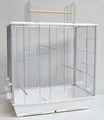 Großer Vogelkäfig Wellensittich Kanarien Großsittich mit Freisitz