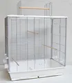 Großer Vogelkäfig Wellensittich Kanarien Großsittich mit Freisitz