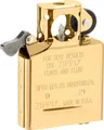 ZIPPO Original Pfeifeneinsatz Benzin / Steinzündung / Messing poliert