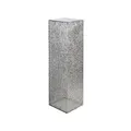 Casablanca Säule Purley Met.ant.silb.H.100cm27x27cm