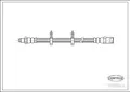 Bremsschlauch vorne Corteco 19026924 passend für IVECO