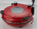 SCHÄFER Pizzamacher Pizzamaker Miniofen SCHWARZ 1200 Watt 32CM , rot