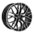 1x CARMANI CA 20 LUDWIG black polished 9.0Jx20 5x112 ET20