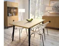Home affaire Esstisch BELLOT ausziehbarer Küchentisch in zwei Breiten- 160/180cm + 40cm, pflegeleichter Tisch, Esszimmertisch, FSC®-zertifiziert