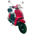Motorroller GT UNION "Massimo 45", rot (rot, schwarz), Motorroller & Mofas, mit Topcase, 45 km/h, Luftgekühlter Motor, B:67cm H:115cm L:189cm