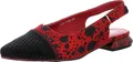 Komfort Pumps für Damen in rot