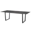 Diamond Garden Oxford Kufentisch 220x100 cm Granit Dunkel, HPL 30 mm