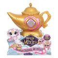 Magic Mixies (MGX09100) Magische Lampe, Rosa, interaktives Spielzeug, Zauberspiel mit Einer Puppe eines Genies Mixie, mit Lichtern, Geräuschen und Nebeleffekten, für Kinder ab 5 Jahren