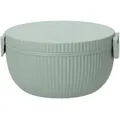 chic.mic Bentobox rund bioloco plant deluxe bowl sage grün