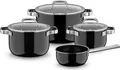 WMF Topf-Set Fusiontec Mineral Pro schwarz 4-tlg. (3201114028)
