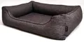 Lebon - Hundebett Lino - 3 Größen- Waschbar mit Reißverschluss - Made IN EU (L)