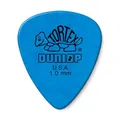 DUNLOP Tortex Standard 1 mm blau, Packung mit 12 Plektren (418P100)