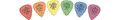 Dunlop 418p100 12 Plektren für Gitarre blau