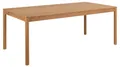 ACTONA GROUP Esstisch in Eiche, MDF - 200x75x100cm (BxHxT)