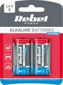 2x Rebel Extreme LR14 R14 C Alkaline Batterie