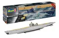 REVELL, Typ IX C Deutsches U-Boot - Platinum Edition zum Zusammenbauen und Be...