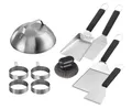 Enders® Grillbesteck-Set Plancha-Set, 10-teilig, aus Edelstahl