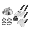Enders Plancha Griddle Set inkl. Rezeptheft Wender Dome Spachtel Bürste