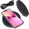 Ladegerät für Apple iPhone 12 Mini QI Wireless Charger Induktive Ladestation