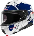 Schuberth C5 Globe Klapphelm, blau/weiß, 3XL (65)