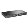 TP-LINK TP-Link JetStream TL-SG2428P Netzwerk-Switch Managed L2/L2+ Gigabit Ethernet (10/100/1000) Power over Ethernet (PoE) 1U Schwarz (TL-SG2428P)