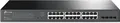 TP-Link JetStream TL-SG2428P V5 - Switch - L2+ - Smart - 24 x 10/100/1000 (PoE+) + 4 x Gigabit SFP - an Rack montierbar - PoE+ (250 W)