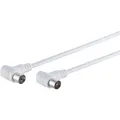 Shiverpeaks S/CONN maximum connectivity Antennenkabel, 100%geschirmt, Koax-Stecker Winkel auf Koax-Kupplung Wink (80 dB, Antennenkabel) (80084-32)