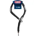 ABUS Rahmenschloss-Einsteckkette ADAPTOR CHAIN Classic 5.5KS - 5,5 mm starke Stahlkette mit ovalem Loop - Fahrradschloss für Fahrrad und E-Bike - Länge 100 cm, schwarz, + ST 5950 2.0