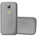 Cadorabo Schutzhülle für Huawei ASCEND G7 PLUS / G8 / GX8 Hülle in Grau Handyhülle TPU Silikon Etui Cover Case