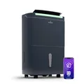 Klarstein DryFy Connect 40L Smart Luftentfeuchter, 40L/24h, WiFi App Steuerung, 7L Tank, Timer, Elektrischer Entfeuchter für Räume 35-45m², Automatische Abschaltung, Trocknungsmodus, Anthrazit